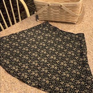 Compagnie Internationale Express Skirt Size Medium Floral